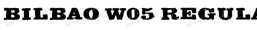 Bilbao W05 Regular字体转换